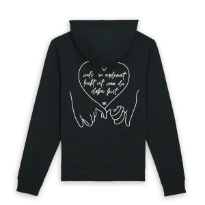 Hoodie "Hier mit Dir"