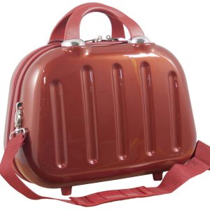 Kosmetikkoffer hartschale - Schminkkoffer 14 Liter rot