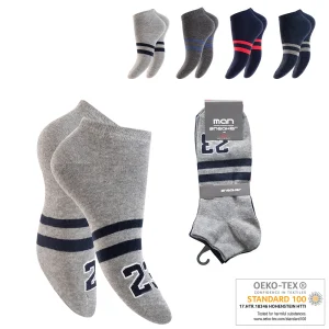 Herren-Sneaker Herrensocken blau grau