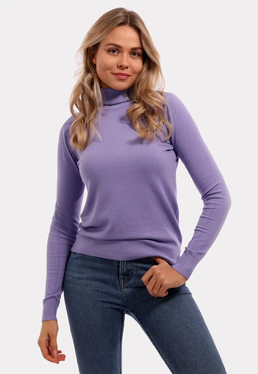 Basic Rollkragenpullover aus Feinstrick – Bild 6