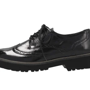 Elena – schwarz – Schnürschuh – E8107