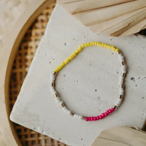 SANSIBAR - buntes Glasperlenarmband 004