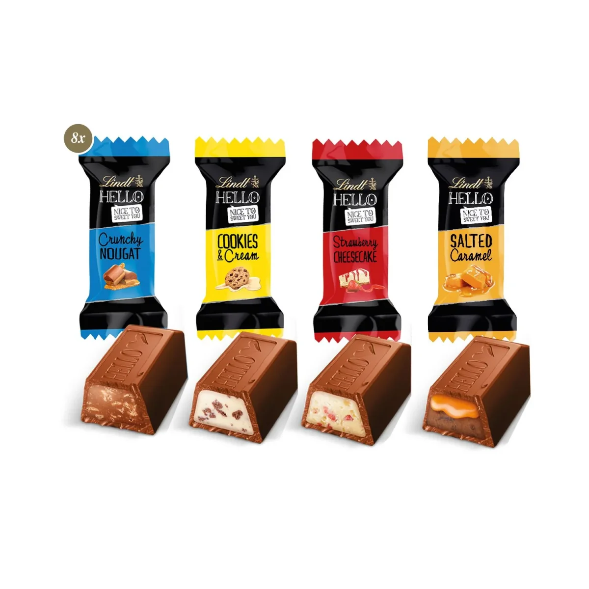 3D Präsent Bus Lindt HELLO Mini Stick Mix – Bild 3