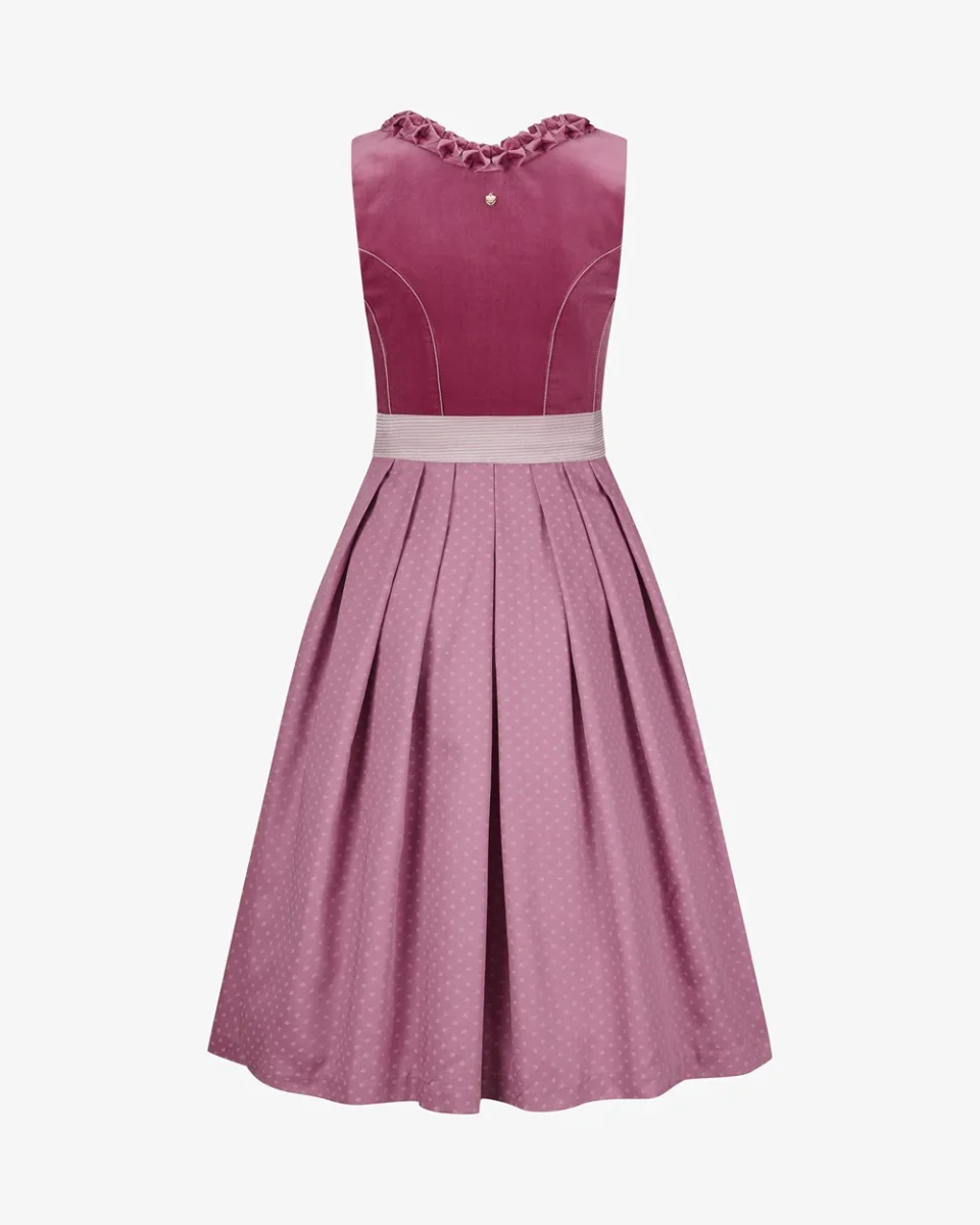 Dirndl Josephine mit Streifenschürze – Bild 3
