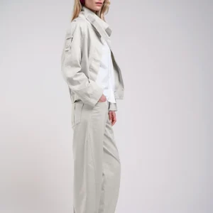 Jacke mit Stehkragen