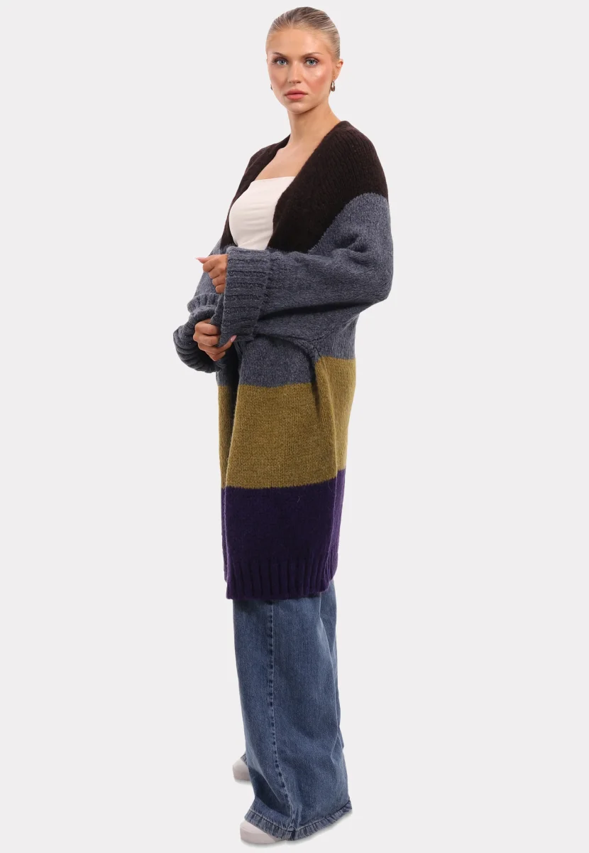 Patchwork Strickjacke – Bild 4