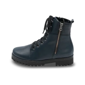 trendiger Bootie Nappaleder